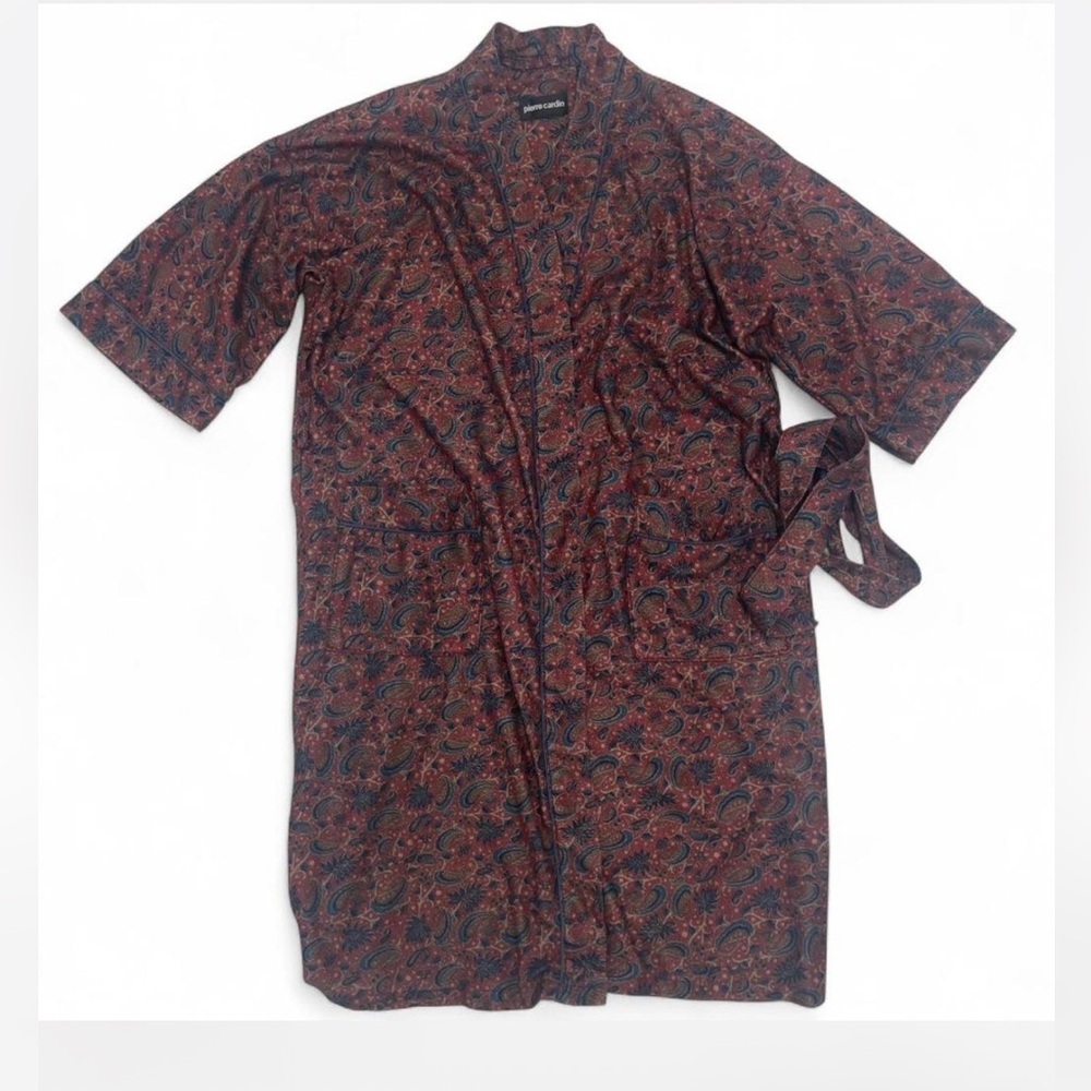 Vintage Pierre Cardin Paisley Kimono Robe